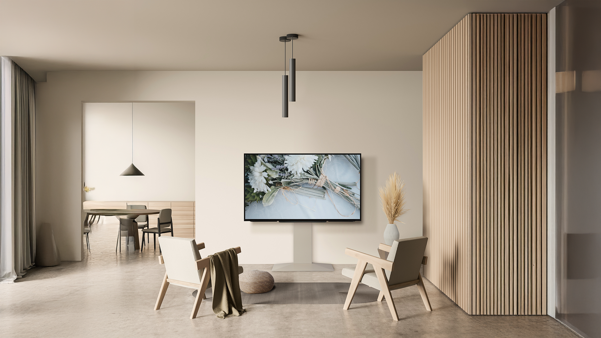 余白に溶け込む静かな美しさ