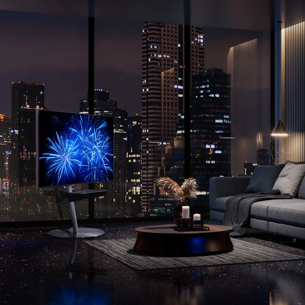 WALL SEVENSTAND A2 STAINLESS FLAT(LARGE TYPE)