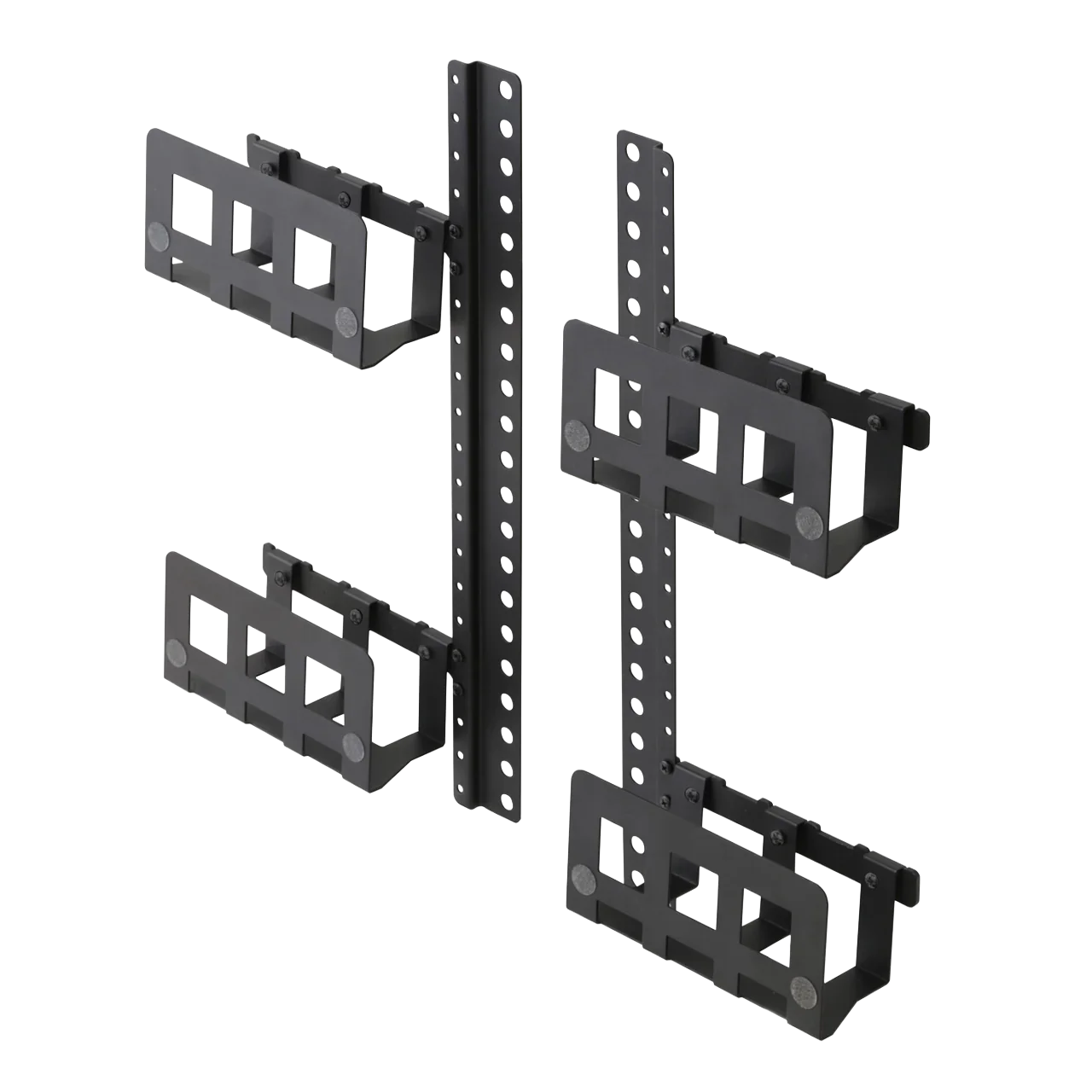 Vシリーズ/PRO/A2/テレビ台用スタンド対応マルチデバイスホルダー(ラック4点 + 取付金具)