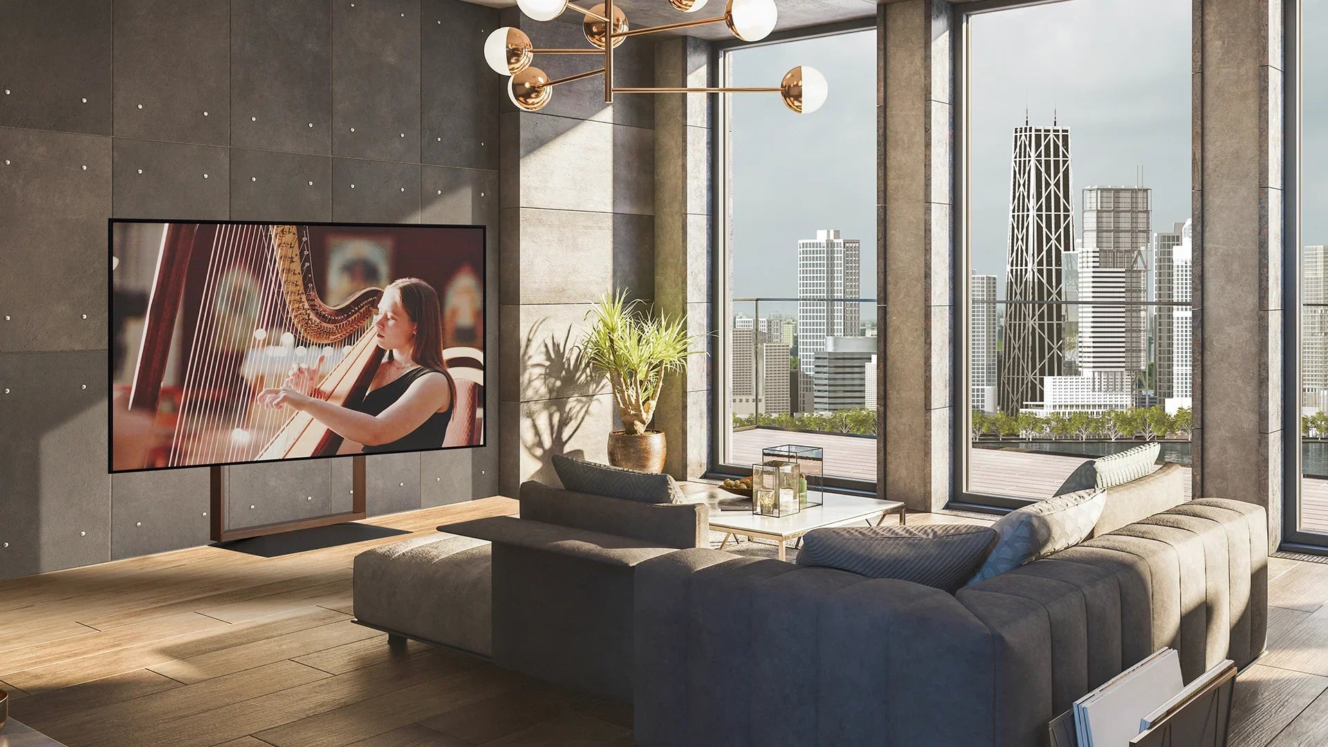 景色と響き合うモダンリュクスな時間