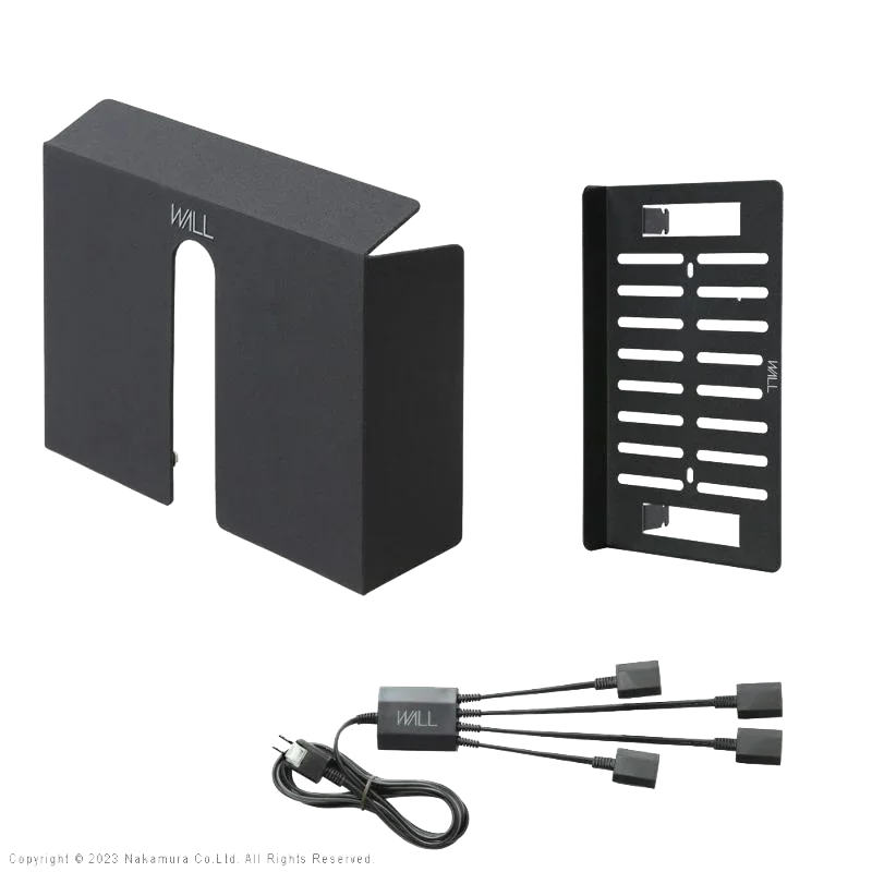 WALL SEVENSTAND A2オプション背面スッキリ3点セットEQUALS A2対応 背面スッキリ3点セット | 配線整理・背面カバー | WALLテレビ