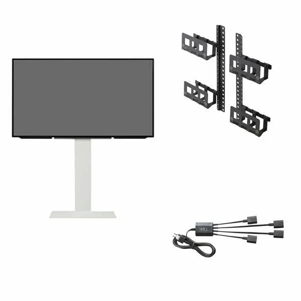テレビ台用スタンド + マルチデバイス + 電源タップセット