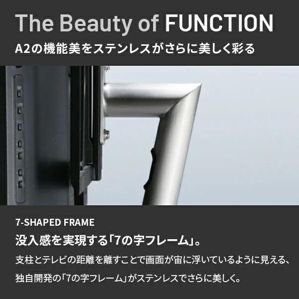 A2 STAINLESS（LARGE TYPE・FLATBASE） + マルチデバイス + 電源タップセット