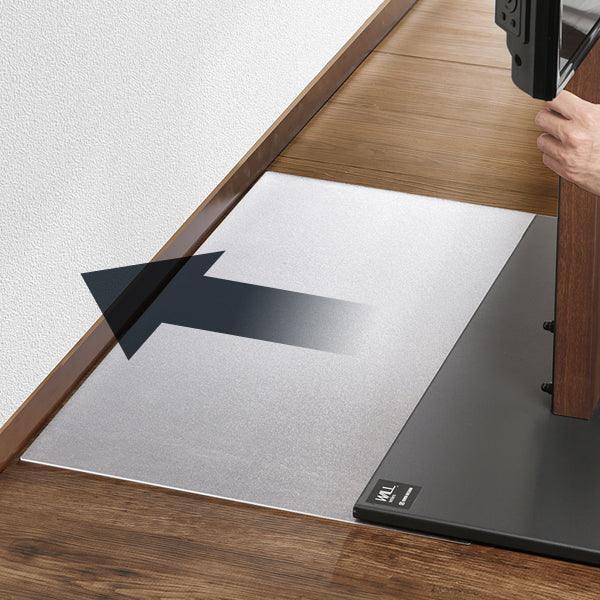 EQUALS WALL V3ハイタイプ　フロアシート　HDホルダー付 V3・V3SW専用 ポリカーボネートフロアシート LOW／HIGH | WALLテレビ