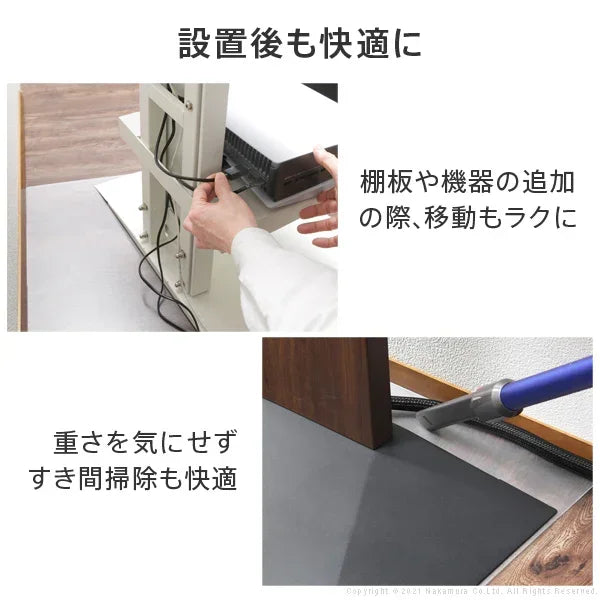 V3・V3SW専用 ポリカーボネートフロアシート LOW／HIGH | WALLテレビ
