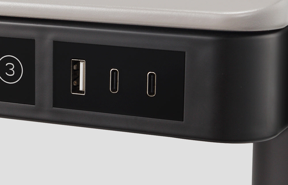 USB・Type-A、Type‑Cポート搭載