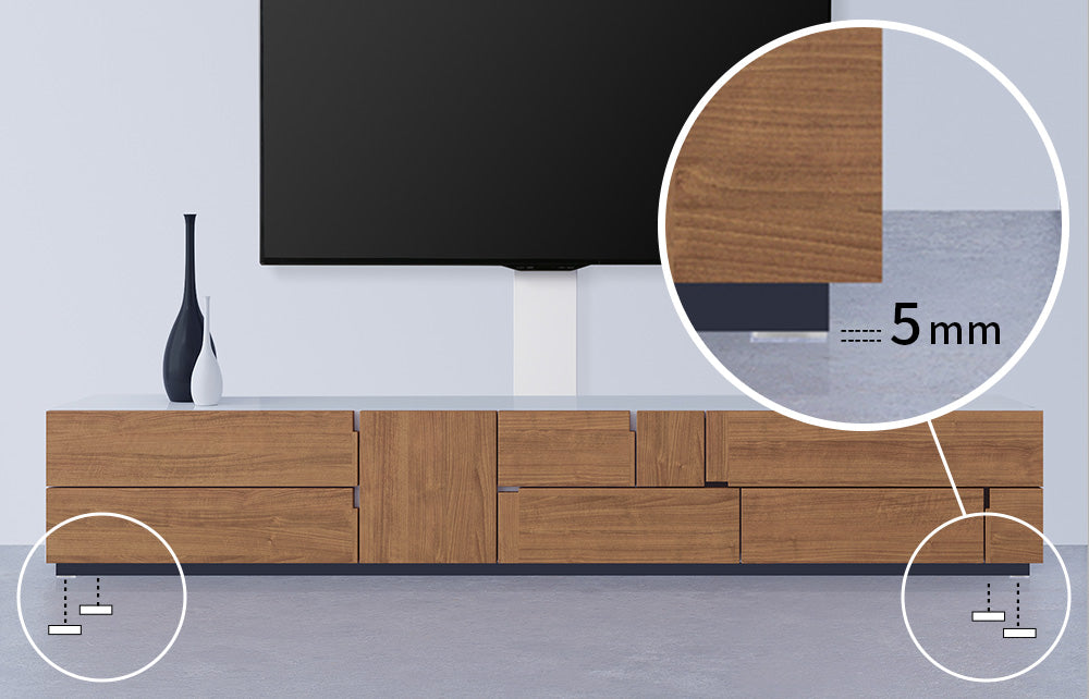 WALL INTERIOR TVSTAND テレビ台用スタンド | 既存テレビ台と併用・大