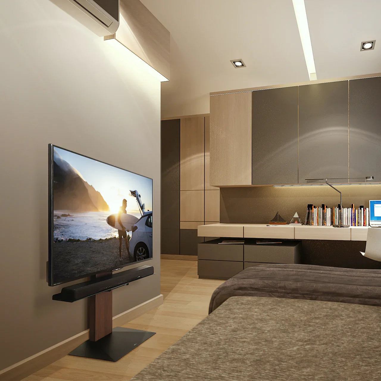 WALL INTERIOR TVSTAND V3 COMPACT