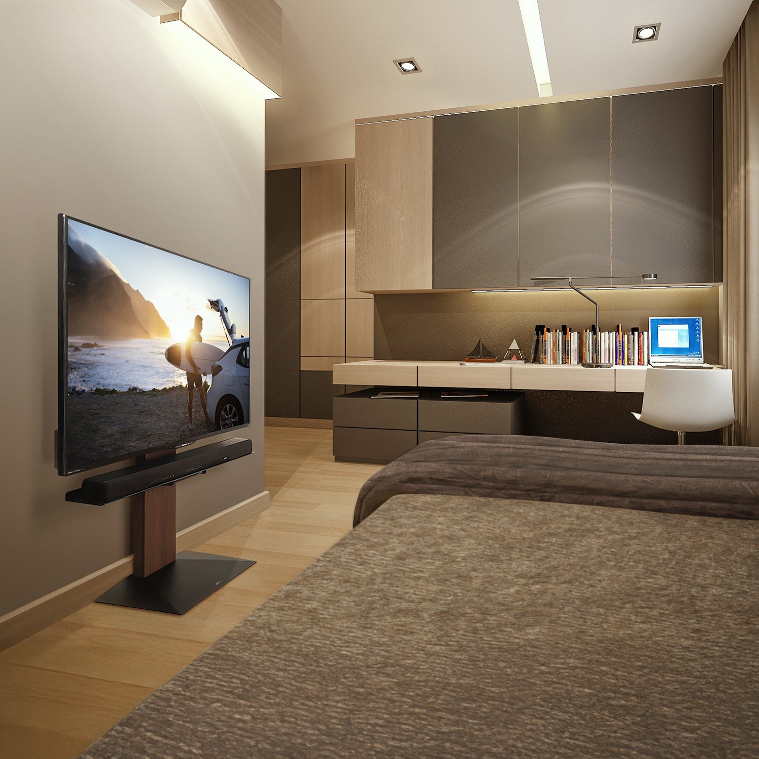 WALL INTERIOR TVSTAND V3 COMPACT