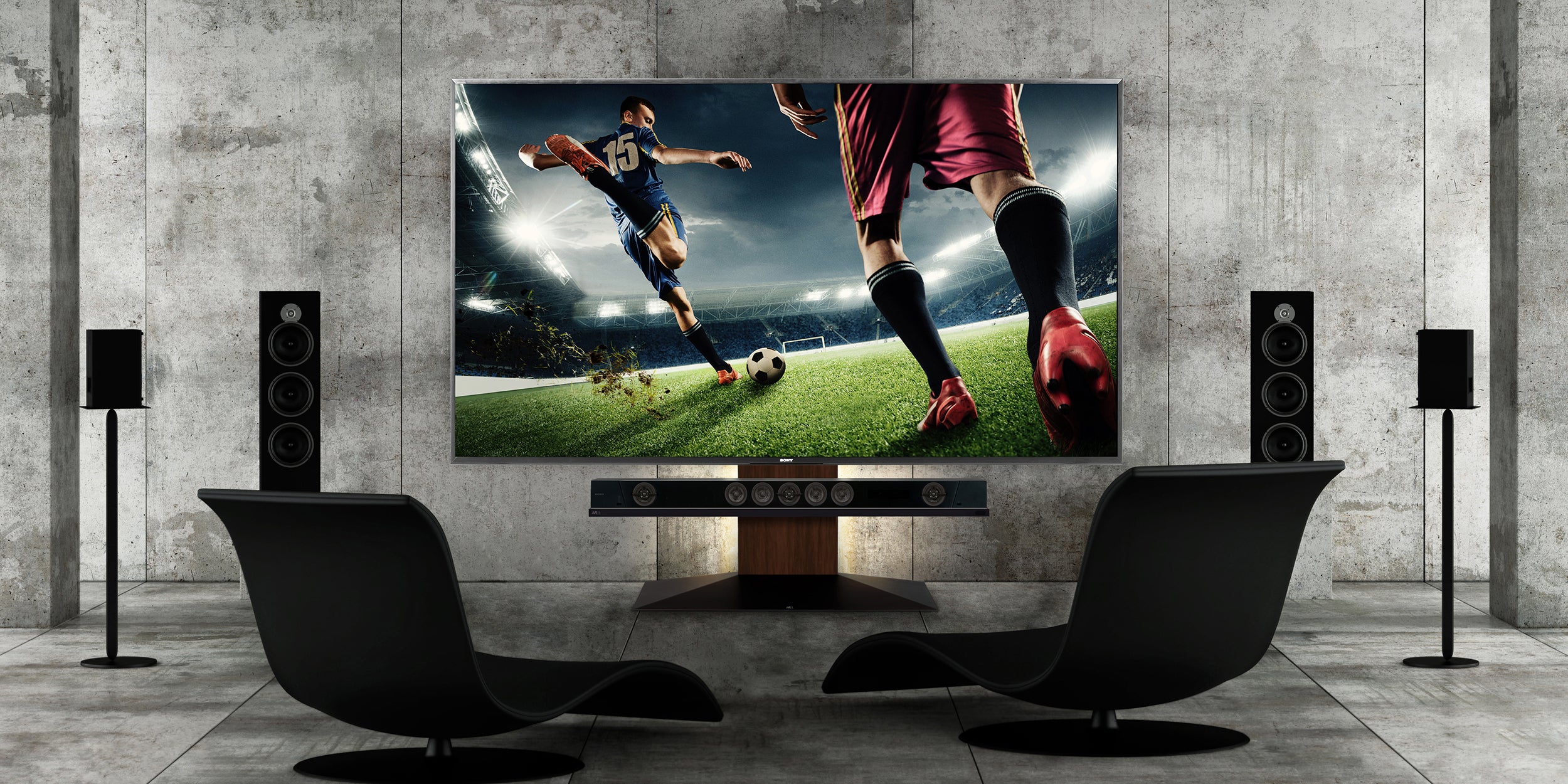 WALL INTERIOR TVSTAND V4