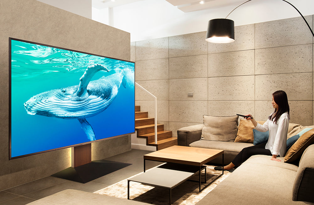 テレビスタンド V4 | 50〜100インチ対応のフロアタイプ
