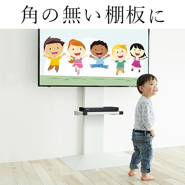 WALL棚板専用 コーナーガード（2個入り）| テレビスタンドオプション